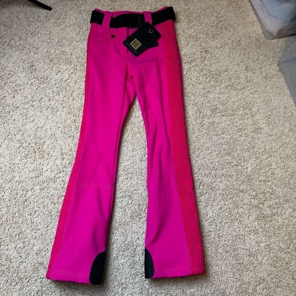 Goldbergh Brooke Pippa Ski Pants Pony Pink NWT SIZE US 4 Waterproof - Picture 9 of 10